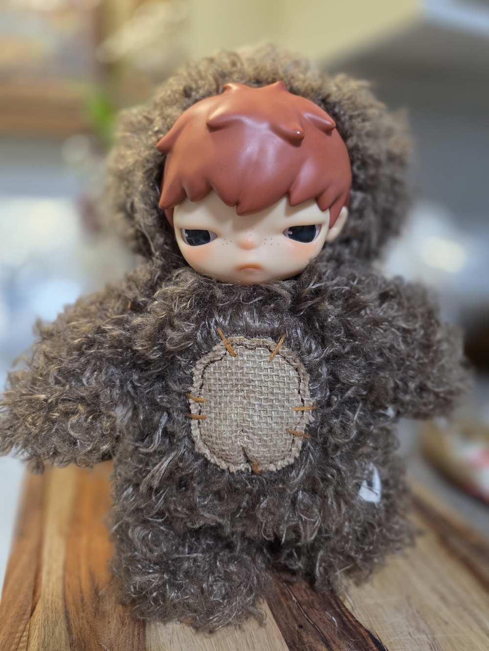 Hirono Vinyl Bear Plush Doll By Pop Mart